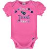 imageGerber Baby Girls NFL Team 3 Pack Short Sleeve Onesie BodysuitTeam Color