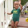 imageGerber Baby Girls NFL Team 3 Pack Short Sleeve Onesie BodysuitTeam Color