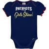 imageGerber Baby Girls NFL Team 3 Pack Short Sleeve Onesie BodysuitTeam Color