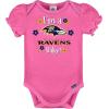 imageGerber Baby Girls NFL Team 3 Pack Short Sleeve Onesie BodysuitTeam Color
