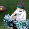 imageGerber Baby Girls NFL Team 3 Pack Short Sleeve Onesie BodysuitTeam Color