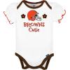 imageGerber Baby Girls NFL Team 3 Pack Short Sleeve Onesie BodysuitTeam Color
