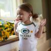 imageGerber Baby Girls NFL Team 3 Pack Short Sleeve Onesie BodysuitTeam Color