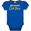 imageGerber Baby Girls NFL Team 3 Pack Short Sleeve Onesie BodysuitTeam Color