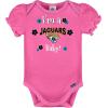 imageGerber Baby Girls NFL Team 3 Pack Short Sleeve Onesie BodysuitTeam Color