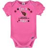imageGerber Baby Girls NFL Team 3 Pack Short Sleeve Onesie BodysuitTeam Color