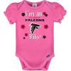imageGerber Baby Girls NFL Team 3 Pack Short Sleeve Onesie BodysuitTeam Color