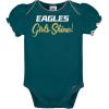imageGerber Baby Girls NFL Team 3 Pack Short Sleeve Onesie BodysuitTeam Color