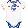 imageGerber Baby Girls NFL Team 3 Pack Short Sleeve Onesie BodysuitTeam Color