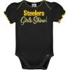 imageGerber Baby Girls NFL Team 3 Pack Short Sleeve Onesie BodysuitTeam Color