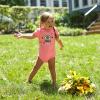 imageGerber Baby Girls NFL Team 3 Pack Short Sleeve Onesie BodysuitTeam Color