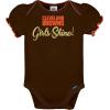 imageGerber Baby Girls NFL Team 3 Pack Short Sleeve Onesie BodysuitTeam Color