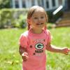 imageGerber Baby Girls NFL Team 3 Pack Short Sleeve Onesie BodysuitTeam Color