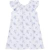 imageGerber Baby Toddler Girls 2Pack Fleece NightgownsBlue Floral