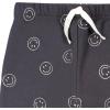 imageGerber Baby ampamp Toddler Boys 2Piece Fleece Sweatshirt and Jogger SetCharcoal Smiley