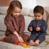 imageGerber Baby ampamp Toddler Boys 2Piece Fleece Sweatshirt and Jogger SetCharcoal Smiley
