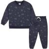 imageGerber Baby ampamp Toddler Boys 2Piece Fleece Sweatshirt and Jogger SetNavy Space