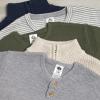 imageGerber Baby and Toddler Boys Henley SweaterBlue