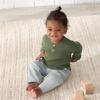 imageGerber Baby and Toddler Boys Henley SweaterGreen