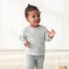 imageGerber Baby and Toddler Boys Striped Sweater with PocketOatmeal Heather