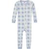 imageGerber BabyBoys 3Pack Snug Fit Footless OnePiece Cotton PajamasMoose  Trees
