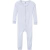 imageGerber BabyGirls 3Pack Snug Fit Footless OnePiece Cotton PajamasDitsy Floral