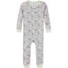 imageGerber BabyGirls 3Pack Snug Fit Footless OnePiece Cotton PajamasDitsy Floral