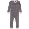imageGerber BabyGirls 3Pack Snug Fit Footless OnePiece Cotton PajamasHearts