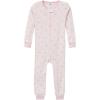 imageGerber BabyGirls 3Pack Snug Fit Footless OnePiece Cotton PajamasWoodland Floral