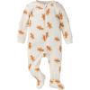 imageGerber Girls Baby Unisex 2Pack 2Way Zip Textured Sleep N PlayGingerbread Man