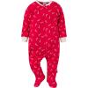 imageGerber Girls Baby Unisex 2Pack 2Way Zip Textured Sleep N PlayGingerbread Man