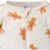 imageGerber Girls Baby Unisex 2Pack 2Way Zip Textured Sleep N PlayGingerbread Man