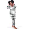 imageGerber Holiday Family Matching PajamasBlackRed Buffalo Check