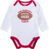 imageGerber NFL Baby Girls 3piece Onesie Bodysuit Pants ampamp Headband Set49ers