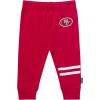 imageGerber NFL Baby Girls 3piece Onesie Bodysuit Pants ampamp Headband Set49ers
