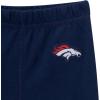 imageGerber NFL Baby Girls 3piece Onesie Bodysuit Pants ampamp Headband SetBroncos