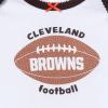 imageGerber NFL Baby Girls 3piece Onesie Bodysuit Pants ampamp Headband SetBrowns
