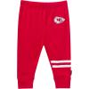 imageGerber NFL Baby Girls 3piece Onesie Bodysuit Pants ampamp Headband SetChiefs