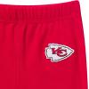 imageGerber NFL Baby Girls 3piece Onesie Bodysuit Pants ampamp Headband SetChiefs
