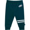 imageGerber NFL Baby Girls 3piece Onesie Bodysuit Pants ampamp Headband SetEagles