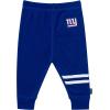 imageGerber NFL Baby Girls 3piece Onesie Bodysuit Pants ampamp Headband SetGiants