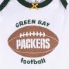 imageGerber NFL Baby Girls 3piece Onesie Bodysuit Pants ampamp Headband SetPackers