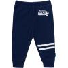 imageGerber NFL Baby Girls 3piece Onesie Bodysuit Pants ampamp Headband SetSeahawks