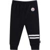 imageGerber NFL Baby Girls 3piece Onesie Bodysuit Pants ampamp Headband SetSteelers
