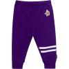 imageGerber NFL Baby Girls 3piece Onesie Bodysuit Pants ampamp Headband SetVikings