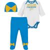 imageGerber NFL Baby Girls Nfl Team Footed Pant and Bodysuit Gift SetTeam Color