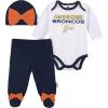 imageGerber NFL Baby Girls Nfl Team Footed Pant and Bodysuit Gift SetTeam Color