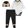 imageGerber NFL Baby Girls Nfl Team Footed Pant and Bodysuit Gift SetTeam Color