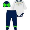 imageGerber NFL Baby Girls Nfl Team Footed Pant and Bodysuit Gift SetTeam Color