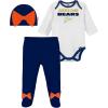 imageGerber NFL Baby Girls Nfl Team Footed Pant and Bodysuit Gift SetTeam Color